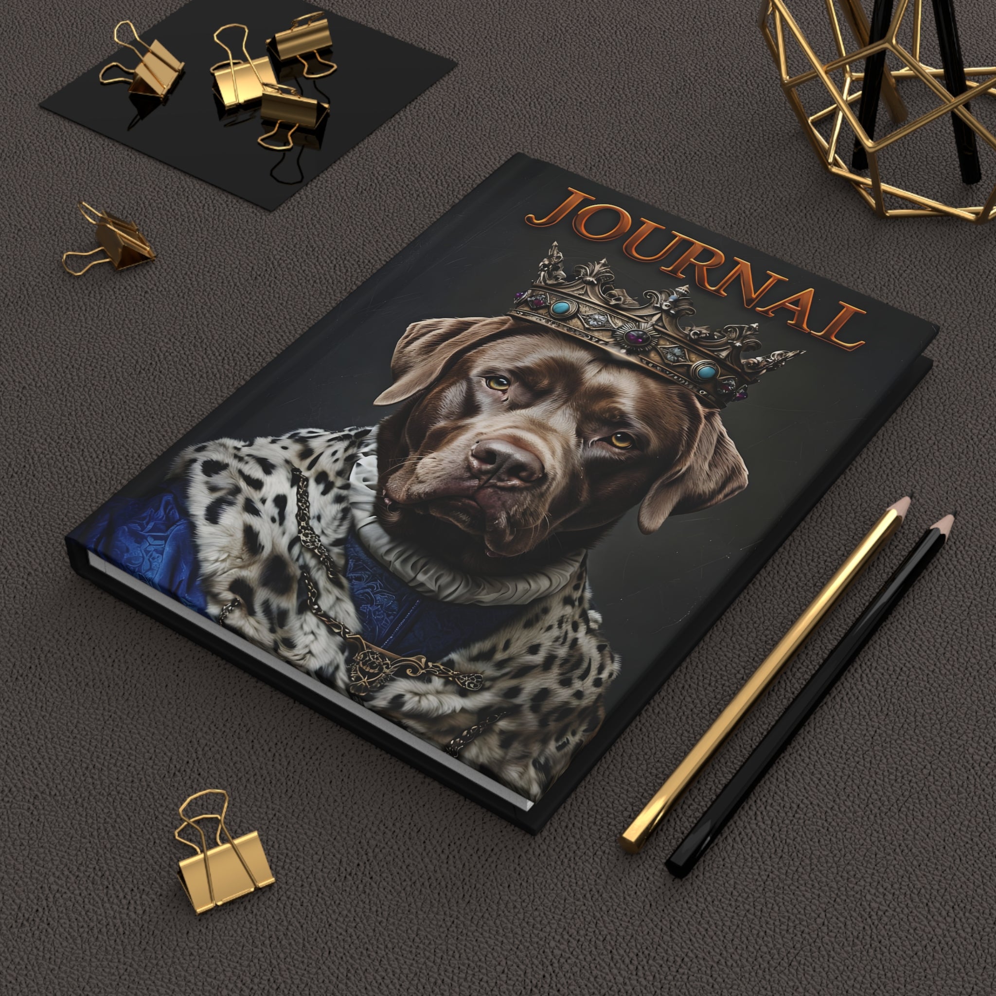 Royal Brown Lab Journal – Fit for a King or Queen! - Journal