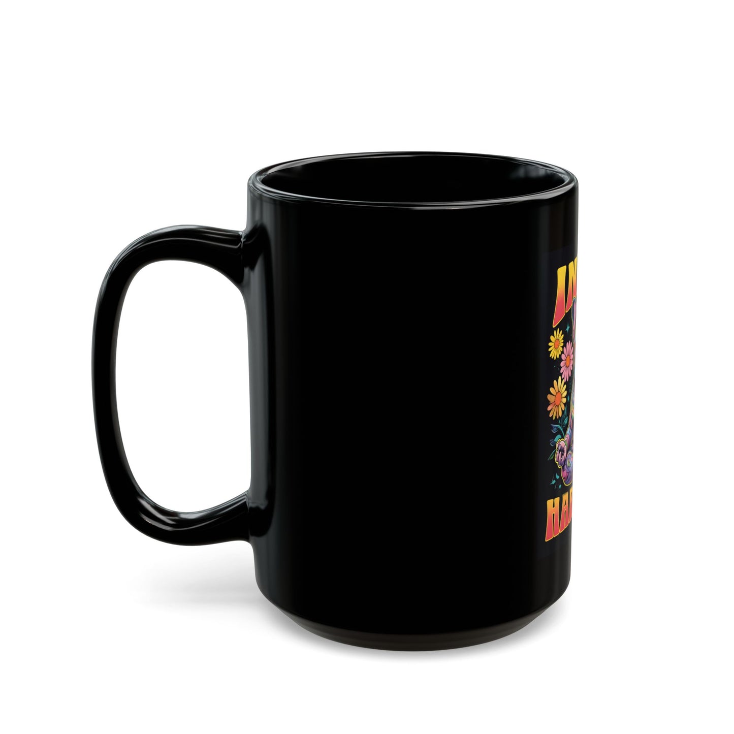 Paws & Reflect: Zen Frenchie Vibes - Black Mug (11oz, 15oz)