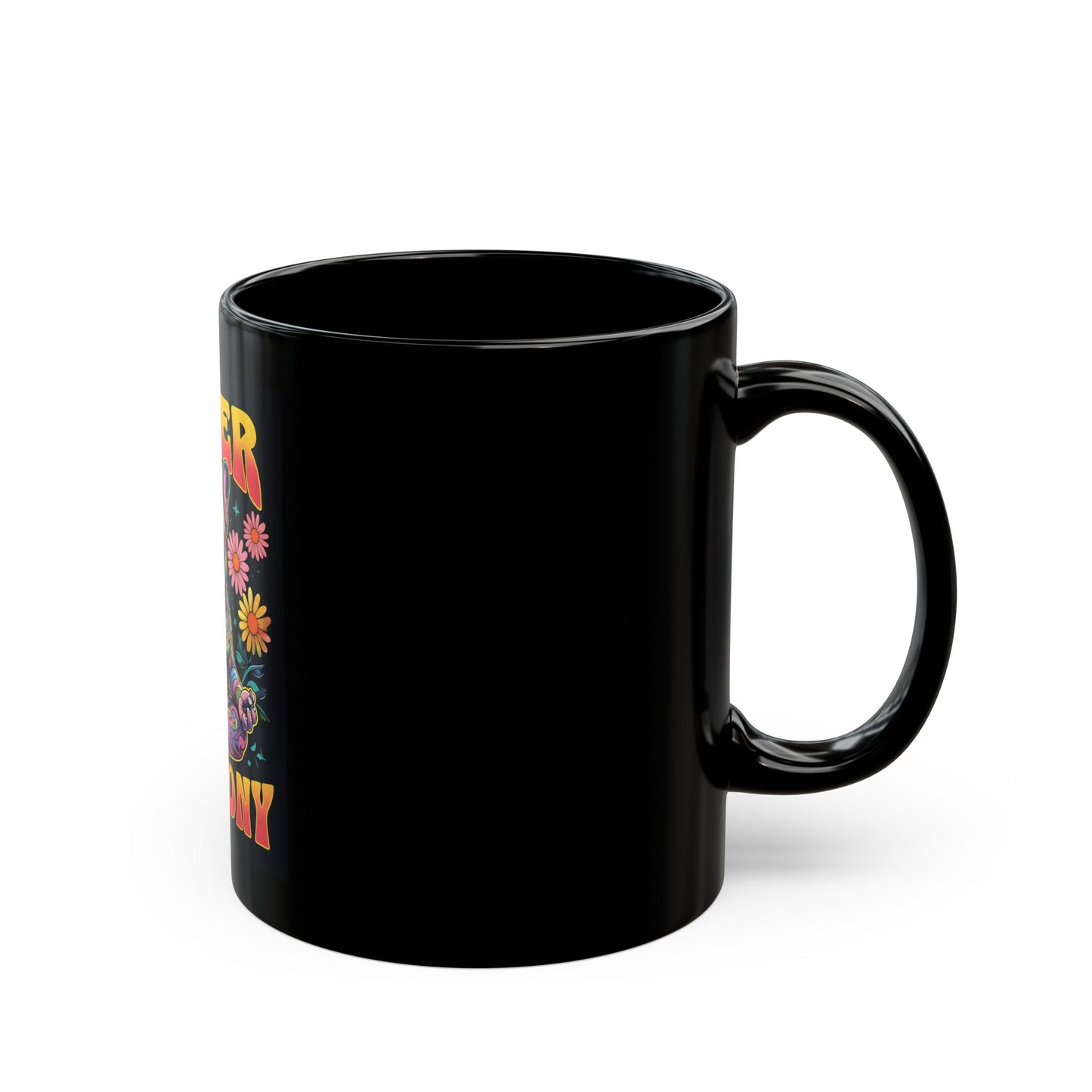 Paws & Reflect: Zen Frenchie Vibes - Black Mug (11oz, 15oz)