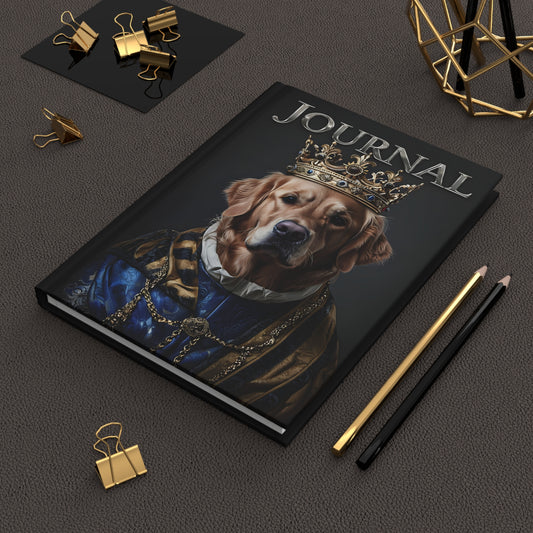 Royal Golden Retriever Journal – Fit for a King or Queen! - Journal