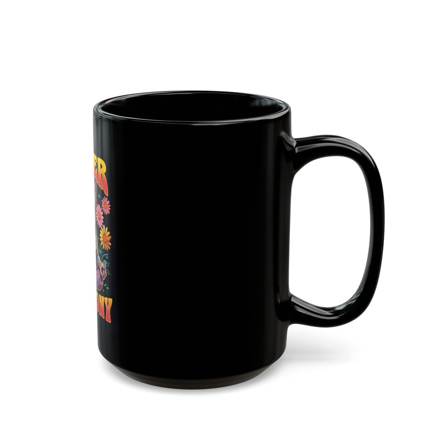 Paws & Reflect: Zen Frenchie Vibes - Black Mug (11oz, 15oz)