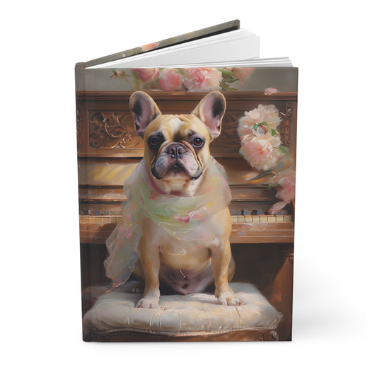 Frenchie Elegance – Hardcover Journal for Refined Reflections