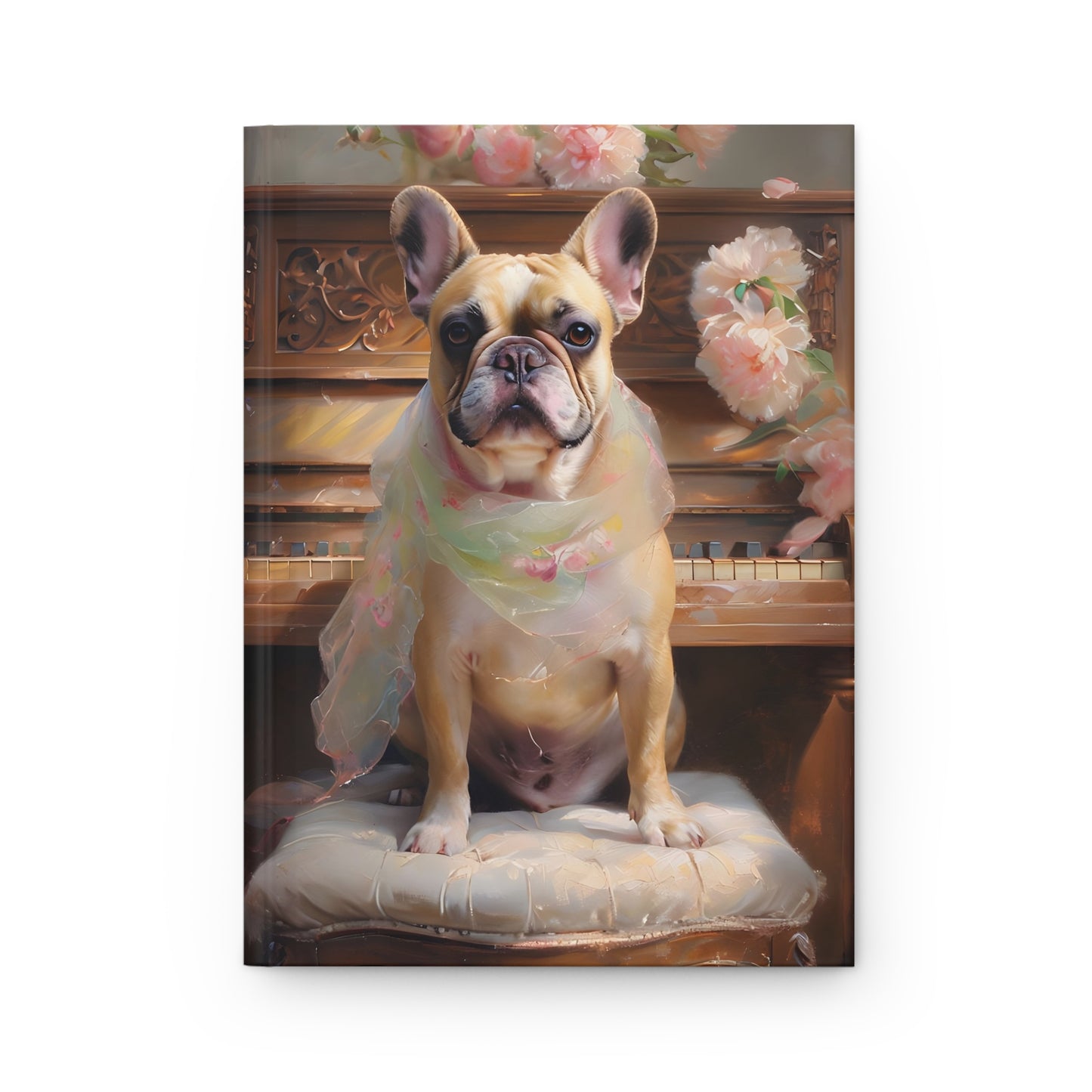 Frenchie Elegance – Hardcover Journal for Refined Reflections