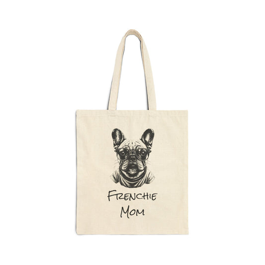 Tote-ally Obsessed with My Frenchie - Cotton Canvas Tote Bag