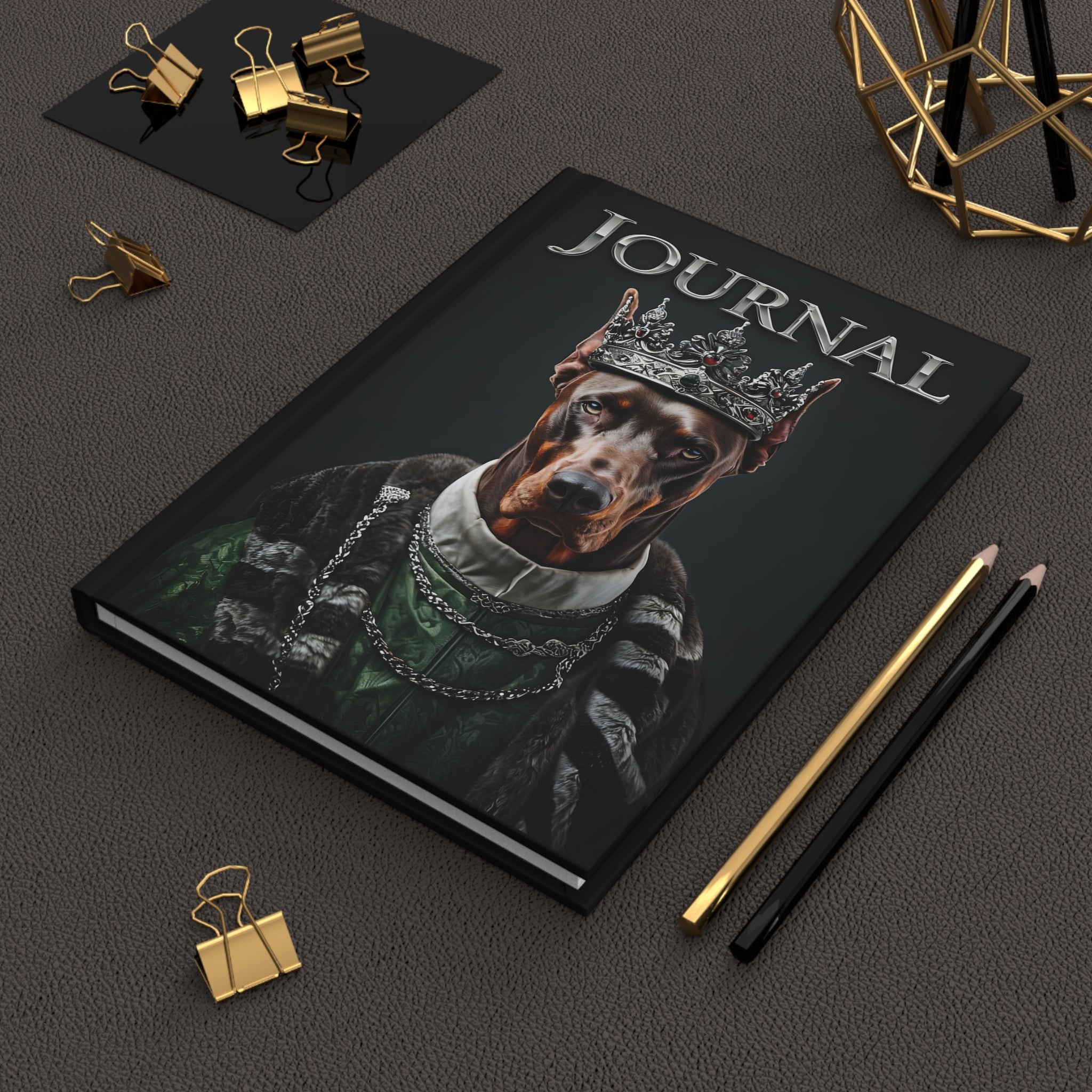 Royal Doberman Pinscher Journal – Fit for a King or Queen! - Journal