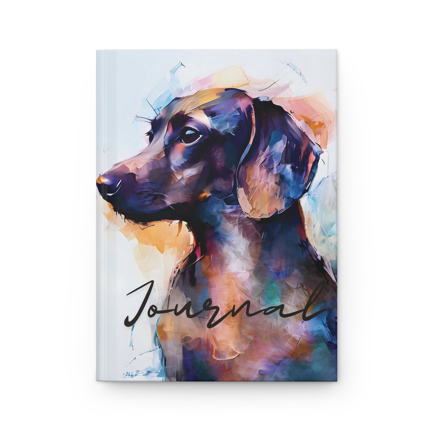 Dachshund Reflections – Watercolor Doxie Hardcover Journal